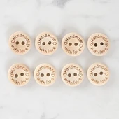 Loren Crafts Handmade 8'li Düğme - 1614 thumbnail 1