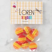Loren Crafts 8'li Desenli Düğme - 1102 - 1