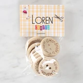 Loren Crafts Handmade 8'li Düğme - 1616 thumbnail 2