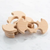 Loren 4 lü Yarasa Diş Kaşıyıcı Ahşap Halka thumbnail 2