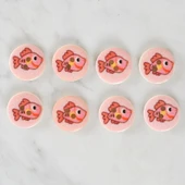 Loren Crafts 8'li Balık Düğme - 1159 thumbnail 2