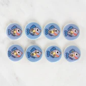 Loren Crafts 8'li Balık Düğme - 1180 thumbnail 2