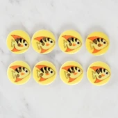 Loren Crafts 8'li Balık Düğme - 1165 thumbnail 2