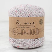 La Mia Re-Tweed Açık Gri Melanj El Örgü İpi - L156 thumbnail 1