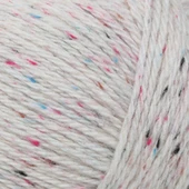 La Mia Re-Tweed Krem Melanj El Örgü İpi - L155 thumbnail 2