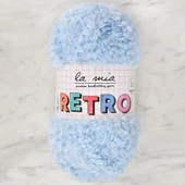 La Mia RETRO Bebe Mavi El Örgü İpi - LM0513 - 1
