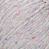 La Mia Re-Tweed Açık Gri Melanj El Örgü İpi - L156 thumbnail 2