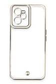 Realme C35 Kılıf Liva Lens Silikon - Beyaz - 2