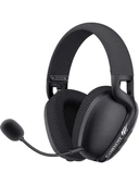 Havit Gamenote Fuxi-H6 Gaming Mikrofonlu Oyuncu Kulaklığı 7.1 - 4 Modlu (Bt, 2.4ghz, Type-C, 3.5mm) SİYAH - 5