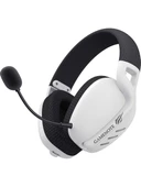 Havit Gamenote Fuxi-H6 Gaming Mikrofonlu Oyuncu Kulaklığı 7.1 - 4 Modlu (Bt, 2.4ghz, Type-C, 3.5mm) BEYAZ - 5