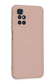 Xiaomi Redmi 10 2022 Kılıf Nano içi Kadife Silikon - Pudra - 2