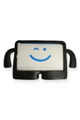 iPad 10.2 (7.nesil) Kılıf Karakter Tablet Silikon - Siyah - 1