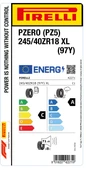 PİRELLİ 245/40R18 97Y XL PZERO (PZ5) thumbnail 2