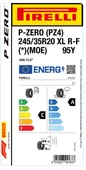PİRELLİ 245/35R20 95Y XL RFT P-ZERO (PZ4) (BMW) (MOE) thumbnail 2