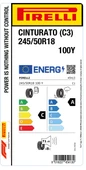 PİRELLİ 245/50R18 100Y CINTURATO (C3) thumbnail 2