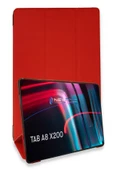 Samsung Galaxy X200 Tab A8 10.5 Kılıf Tablet Smart Kılıf - Kırmızı - 1