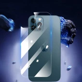 Zipax Apple iPhone 13 Pro Arka Koruyucu Temperli Cam ÇİZİLMEZ Zr-Maxi thumbnail 3