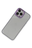 iPhone 14 Pro Max Kılıf Dora Kapak - Lila - 2