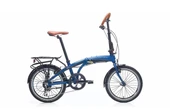 20J CARRARO FLEXI COMFORT KATLANIR BİSİKLET - MAT NAVY MAVİ - 1