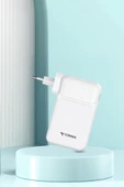 Torima TRM-1027 Beyaz 20000 mAh Type-C + Lightning + USB  Taşınabilir 22,5 W Hızlı Şarj Dijital Göstergeli Powerbank thumbnail 2