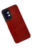 Samsung Galaxy A04S Kılıf Loop Deri Silikon - Kırmızı - 3