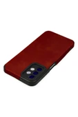 Samsung Galaxy A04S Kılıf Loop Deri Silikon - Kırmızı - 4
