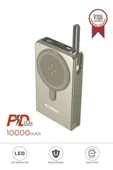 Torima TRM-1019 GOLD 10000 mAh  Mag Safe Type-C  + USB  Kablolu-Kablosuz Taşınabilir 22,5 W Hızlı Şarj Dijital Göstergeli Powerbank thumbnail 1
