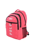 POLO Yazılı Fuşya Sırt Çantası, Okul Çantası, Okul Sırt Çantası - 2