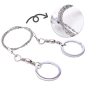 Cep Testeresi Karavanda Kampda Taşınabilir Plastik Mini Zincir Dişli Tel Ahşap Plastik Metal Kesici thumbnail 5