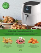 Wiami AirFryer 4.5L V2 Yağsız Fritöz Beyaz 1400W - 2