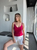 Ayarlanabilir Askılı Basic Body Fuşya - 131.75 thumbnail 1