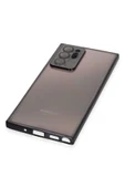Samsung Galaxy Note 20 Ultra Kılıf Lensli Silikon - Siyah - 4