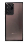 Samsung Galaxy Note 20 Ultra Kılıf Lensli Silikon - Siyah - 2