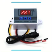 Dijital Termostat Xh-w3002 Led Ekranlı Sıcaklık Kontrol Cihazı 220v - 1