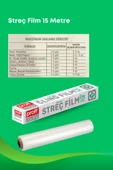 6 Lı Eko Paket- Pişirme Kağıtları, Alüminyum Folyo, Streç Film, Orta ve Büyük Boy Buzdolabı Poşeti - 5