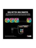 Corsair iCUE LINK H100i RGB AIO 240 mm Intel(1700p/1851p)-AMD Uyumlu Sıvı Soğutucu SİYAH (CW-9061001-WW) - 3