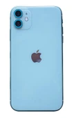 iPhone 11 Neon Fosforlu Kamera Lens - Mavi - 1
