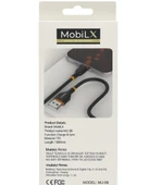MobiLX 60W Silikon Type-C to Type-C Hızlı Şarj Kablosu - 3