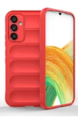 Samsung A36 Kılıf Optimum Silikon - Kırmızı - 2