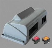 Emko 3722 Isı-Nem-Motor Çevirme Cihazı (2 Işıklı Anahtar ve Panel Kutulu) - 2
