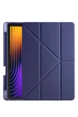 Xiaomi Pad 7 Pro Kılıf Kalemlikli Mars Tablet Kılıfı - Lacivert - 1