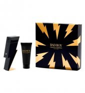 Carolina Herrera Bad Boy Edt 100 ml Erkek Parfüm Set - 1