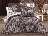 Beatrix 11 Parça Elyaf Dolgulu Lüks Çeyiz Seti Kahve - 1