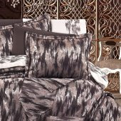 Beatrix 11 Parça Elyaf Dolgulu Lüks Çeyiz Seti Kahve - 4