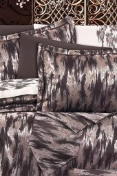 Beatrix 11 Parça Elyaf Dolgulu Lüks Çeyiz Seti Kahve - 7