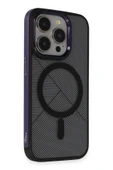 iPhone 14 Pro Vito Magsafe Kapak - Derin Mor - 1