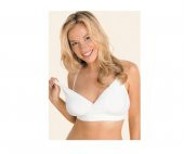 Bebefox Kadın Beyaz Kruvaze Emzirme Sütyeni 95 Beyaz - 1