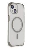 iPhone 15 Hilton Magsafe Kapak - Titan Gri - 3