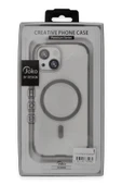 iPhone 15 Hilton Magsafe Kapak - Gold - 4