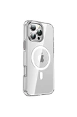 iPhone 16 Pro Crystal Magsafe Kapak - Şeffaf - 1
